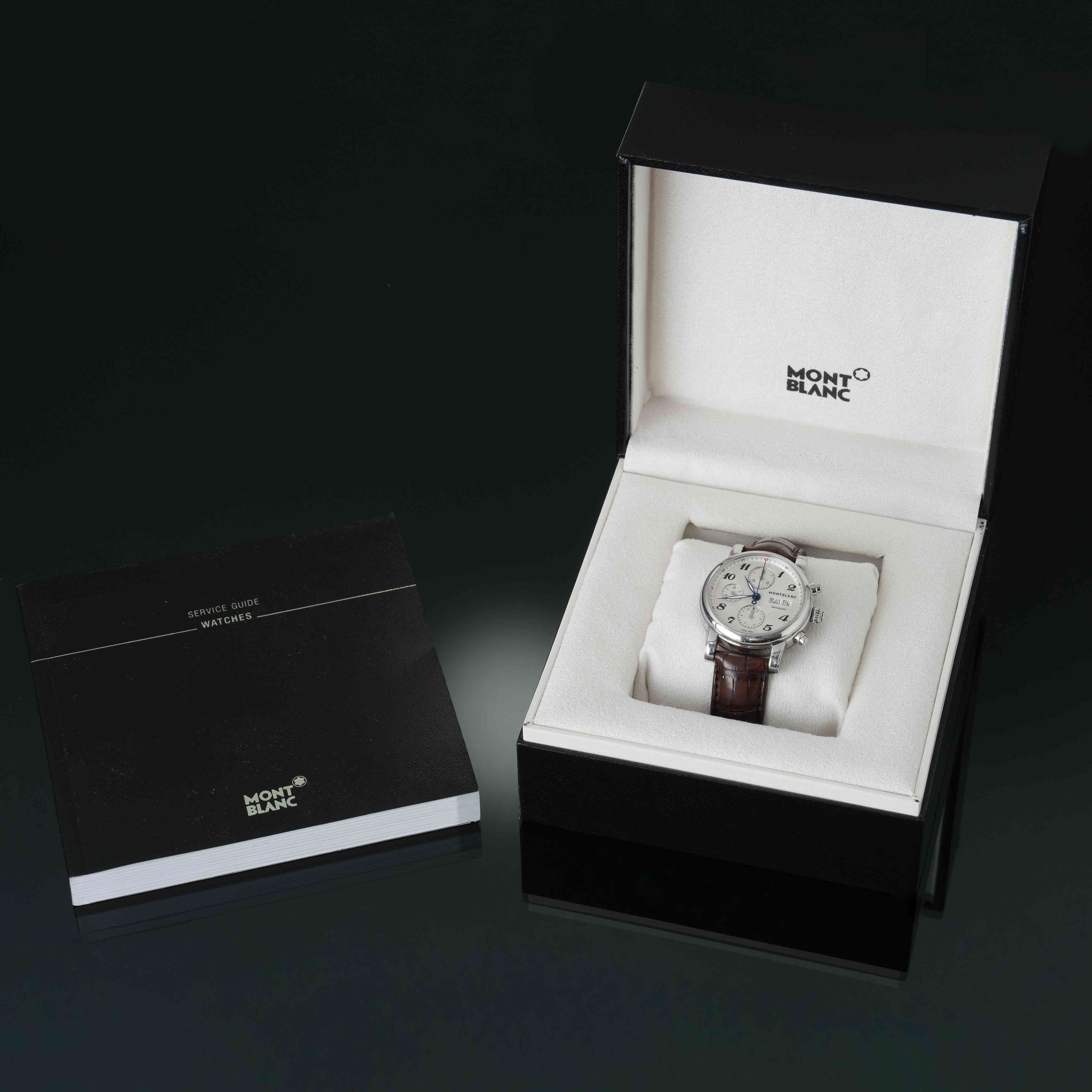 MONTBLANC(USED)몽블랑 스타 크로노그래프 106466